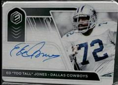 Ed Too Tall Jones #SS-EJ Football Cards 2020 Panini Elements Steel Signatures Prices