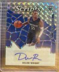 Delon Wright #SC-DWT Basketball Cards 2019 Panini Mosaic Scripts Prices