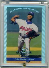 Pedro Martinez #81 Baseball Cards 1997 Panini Donruss Signature Prices