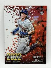 Brett Baty #22GH-3 Baseball Cards 2023 Topps 2022 Greatest Hits Prices