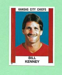 Bill Kenney #97 Football Cards 1988 Panini Sticker Prices