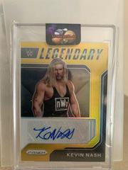 Kevin Nash [Gold Prizm] Wrestling Cards 2022 Panini Prizm WWE Legendary Signatures Prices
