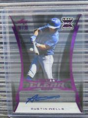 Austin Wells [Pink] Baseball Cards 2020 Leaf Trinity Clear Autographs Prices