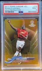Romelu Lukaku [Gold Refractor] Soccer Cards 2017 Topps Chrome UEFA Champions League Prices