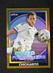 Chicharito [Gold] #PF-7 Soccer Cards 2022 Finest MLS Prized Footballers Prices