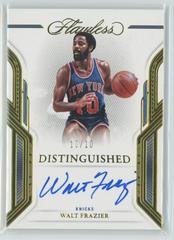 Walt Frazier [Gold] Basketball Cards 2022 Panini Flawless Distinguished Auto Prices