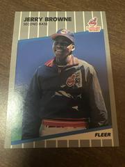 Jerry Browne #U-26 Baseball Cards 1989 Fleer Update Prices