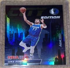Luka Doncic [Hyper Green] Basketball Cards 2022 Panini Hoops City Edition Prices