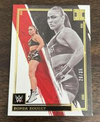 Ronda Rousey [Gold] #7 Wrestling Cards 2022 Panini Impeccable WWE Prices
