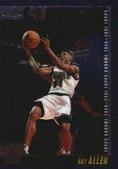 Ray Allen Basketball Cards 2000 Topps Chrome Prices