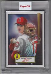 Shohei Ohtani [Artist Proof Silver Frame] #566 Baseball Cards 2021 Topps Project 70 Prices