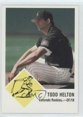 Todd Helton Baseball Cards 1998 Fleer Vintage 63 Prices