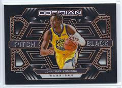 Jonathan Kuminga [Orange] #29 Basketball Cards 2021 Panini Obsidian Pitch Black Prices