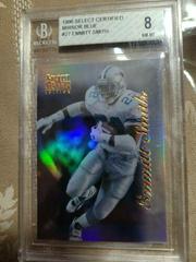Emmitt Smith [Mirror Blue] #27 Football Cards 1996 Select Certified Prices