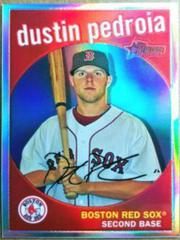 Dustin Pedroia [Refractor] Baseball Cards 2008 Topps Heritage Chrome Prices
