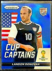 Landon Donovan [Blue Prizm] #18 Soccer Cards 2014 Panini Prizm World Cup Captains Prices