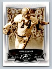 Otto Graham [Timeless Tributes Silver] Football Cards 2008 Panini Donruss Classics Prices