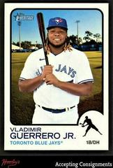 Vladimir Guerrero Jr. [Error] Baseball Cards 2022 Topps Heritage Prices