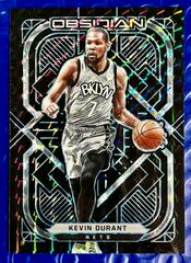 Kevin Durant [Blue Finite] #1 Basketball Cards 2020 Panini Obsidian Prices