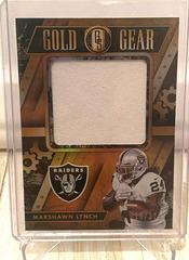 Marshawn Lynch Football Cards 2018 Panini Gold Standard Gear Prices