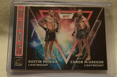Dustin Poirier, Conor McGregor [Pink] #5 Ufc Cards 2022 Panini Donruss UFC Duos Prices