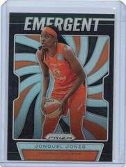 Jonquel Jones #1 Basketball Cards 2020 Panini Prizm WNBA Emergent Prices
