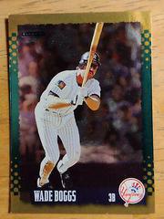Wade Boggs [Gold Rush] #349 Baseball Cards 1995 Score Prices