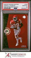 Jamaal Charles [1996 SP Rookie Design] #329 Football Cards 2008 SP Rookie Edition Prices