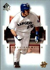 Rafael Palmeiro Baseball Cards 2003 SP Authentic Prices