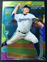 Jimmy Nelson #10 Baseball Cards 2014 Finest Prices