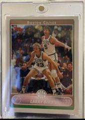 Larry Bird [Defending w, Bill Walton] Basketball Cards 2006 Topps Prices