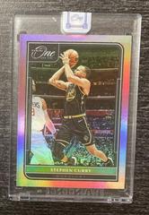 Stephen Curry [Pink] Basketball Cards 2021 Panini One and One Prices