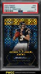 Drew Brees [Gold Xfractor] #46 Football Cards 2003 Topps Finest Prices