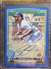 Bobby Bradley [Indigo] Baseball Cards 2020 Topps Gypsy Queen Autographs Prices