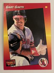 Gary Gaetti #223 Baseball Cards 1992 Panini Donruss Triple Play Prices