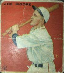 Joe Moore Baseball Cards 1933 Goudey Prices