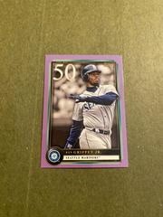 Ken Griffey Jr. [Purple] #9 Baseball Cards 2022 Topps X Aaron Judge Prices