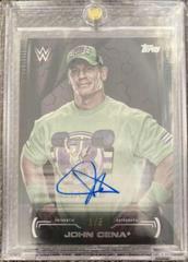John Cena [Green] #A-JC Wrestling Cards 2021 Topps WWE Undisputed Superstar Roster Autographs Prices