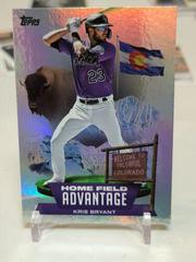 Kris Bryant #HA-27 Baseball Cards 2022 Topps Update Home Field Advantage Prices
