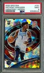 Anthony Edwards [Astral] #101 Basketball Cards 2020 Panini Spectra Prices
