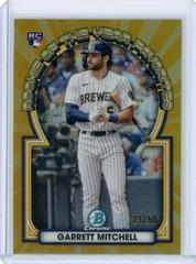 Garrett Mitchell [Gold] #ROYF-7 Baseball Cards 2023 Bowman Chrome Rookie of the Year Favorites Prices