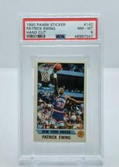 Patrick Ewing #140 Basketball Cards 1990 Panini Sticker Prices