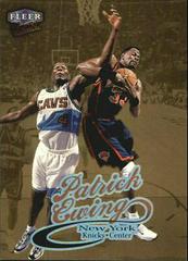 Patrick Ewing Basketball Cards 1998 Ultra Gold Medallion Prices