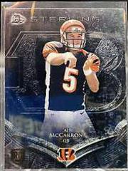 AJ McCarron Football Cards 2014 Bowman Sterling Prices