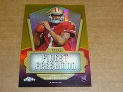 Colin Kaepernick [Passing Gold Refractor] Football Cards 2011 Topps Chrome Prices