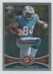 Michael Egnew [Refractor] #2 Football Cards 2012 Topps Chrome Prices