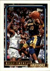 Billy Owens Basketball Cards 1992 Topps Gold Prices