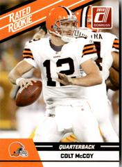 Colt McCoy #19 Football Cards 2010 Panini Donruss Rated Rookies Prices