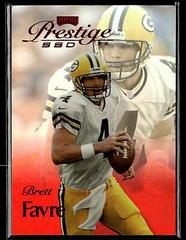 Brett Favre [Spectrum Red] #B048 Football Cards 1999 Playoff Prestige Ssd Prices