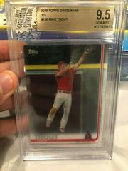 Mike Trout #100 Baseball Cards 2019 Topps on Demand 3D Prices